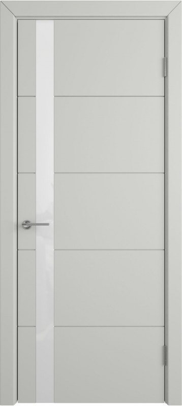 Межкомнатная дверь эмаль Trivia COTTON WHITE GLOSS Межкомнатная дверь эмаль Trivia COTTON WHITE GLOSS