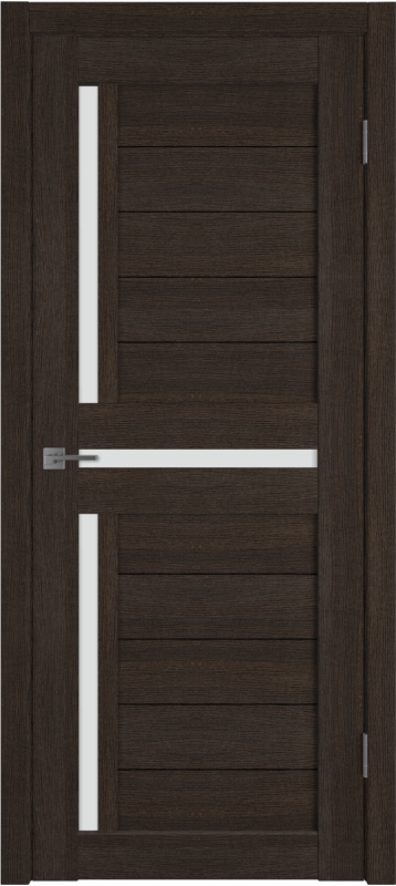 Межкомнатная дверь экошпон ATUM 16 | WENGE | Стекло матовое Межкомнатная дверь экошпон ATUM 16 | WENGE | Стекло матовое