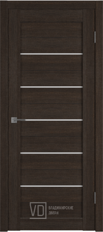 Межкомнатная дверь экошпон ATUM 5 | WENGE | Стекло матовое Межкомнатная дверь экошпон ATUM 5 | WENGE | Стекло матовое