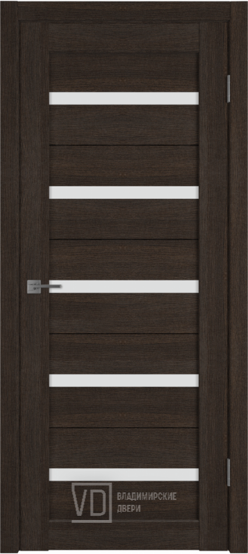Межкомнатная дверь экошпон ATUM 7 | WENGE | Стекло матовое Межкомнатная дверь экошпон ATUM 7 | WENGE | Стекло матовое