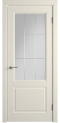 Межкомнатная дверь эмаль DORREN | IVORY |Стекло матовое Межкомнатная дверь эмаль DORREN | IVORY |Стекло матовое
