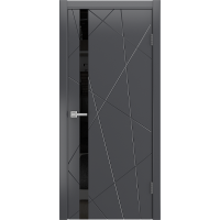Межкомнатная дверь эмаль Flitta графит BLACK GLOSS Межкомнатная дверь эмаль Flitta графит BLACK GLOSS