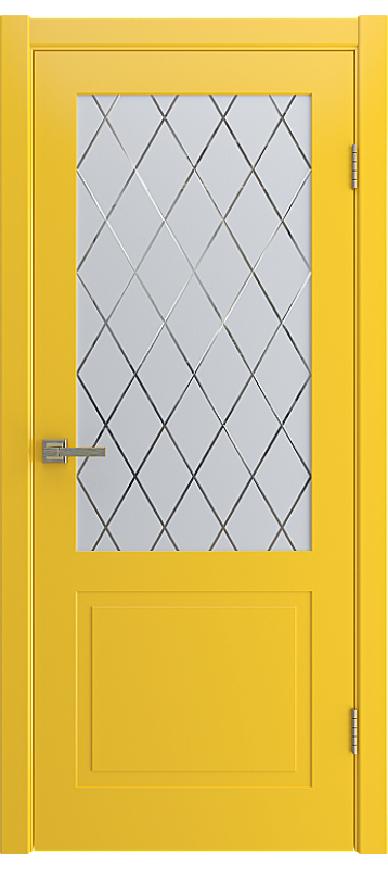 Межкомнатная дверь эмаль FLAT 2 | YELLOW | WHITE CLOUD Межкомнатная дверь эмаль FLAT 2 | YELLOW | WHITE CLOUD