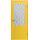 Межкомнатная дверь эмаль FLAT 2 | YELLOW | WHITE CLOUD