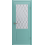 Межкомнатная дверь эмаль FLAT 2 | SKY BLUE | WHITE CLOUD