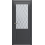 Межкомнатная дверь эмаль FLAT 2 | GRAPHITE | WHITE CLOUD