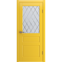 Межкомнатная дверь CHESTER | YELLOW | WHITE ART