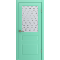 Межкомнатная дверь CHESTER | turquoise| WHITE ART