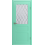 Межкомнатная дверь CHESTER | turquoise| WHITE ART