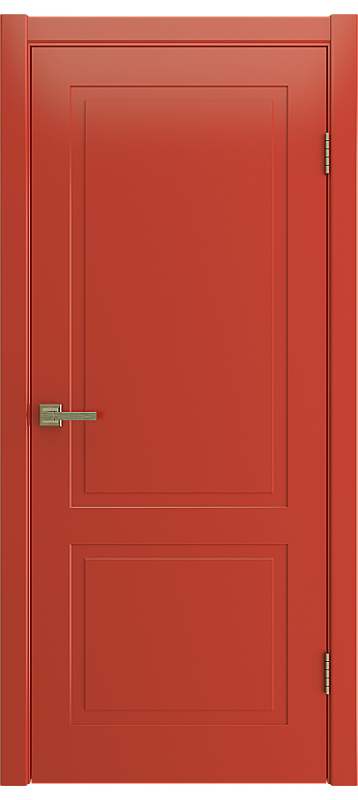 Межкомнатная дверь FLAT 2 | красная эмаль Межкомнатная дверь FLAT 2 | красная эмаль