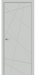 Межкомнатная дверь винил Граффити-5, цвет: Grey Pro