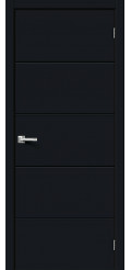 Межкомнатная дверь винил Граффити-1, цвет: Total Black