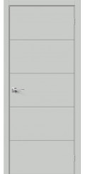 Межкомнатная дверь винил Граффити-1, цвет: Grey Pro